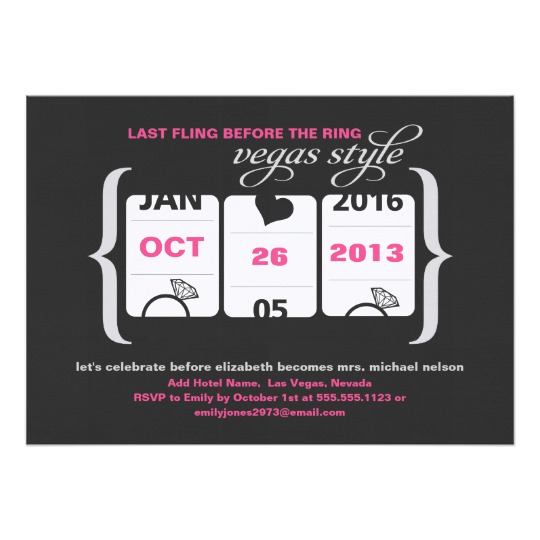 save the date destination weddings, save the date vegas