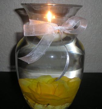 spring wedding colors, yellow wedding decorations, yellow wedding centerpiece