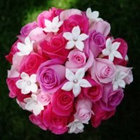 spring wedding themes, pink wedding bouquet, pink wedding flowers