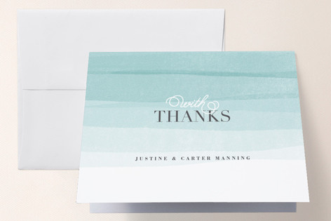 thank you notes, thank you cards, beach thank you notes