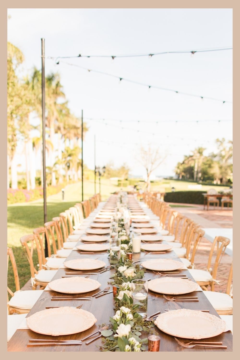 unique outdoor wedding ideas, outdoor wedding reception, wedding table ideas