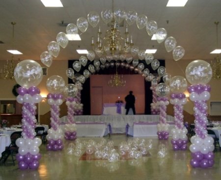 wedding arch reception decorations, wedding arch, wedding balloon arch