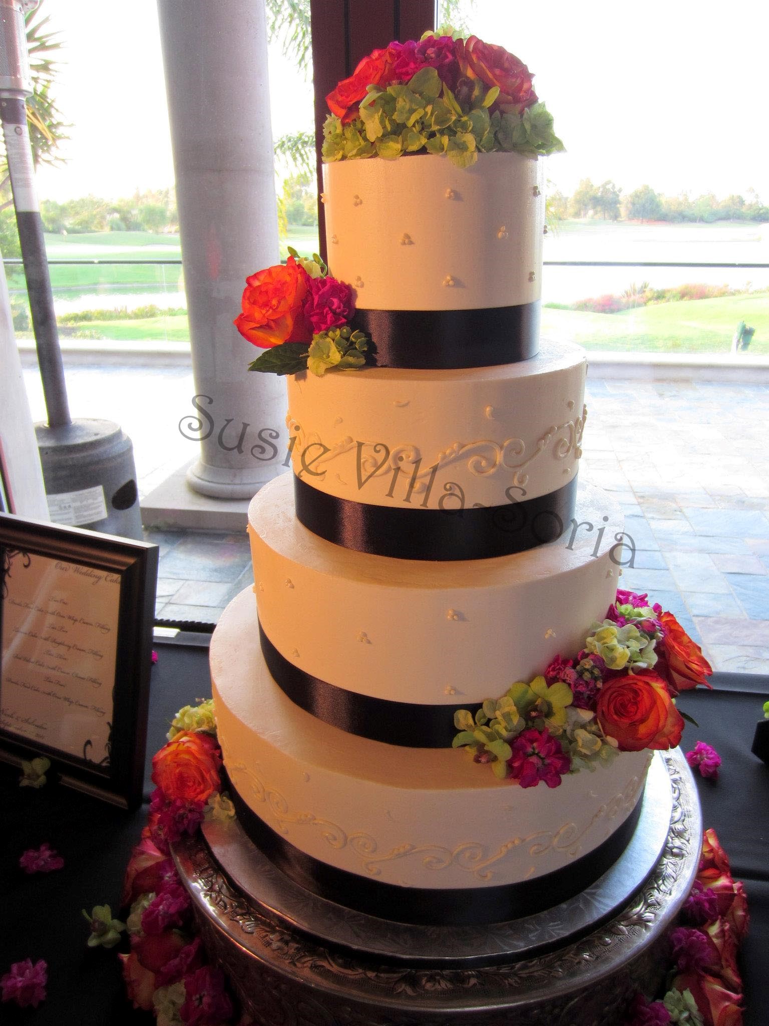 wedding cakes with fresh flowers, wedding cakes with flowers, floral wedding cakes, wedding cake ideas, wedding cake photos