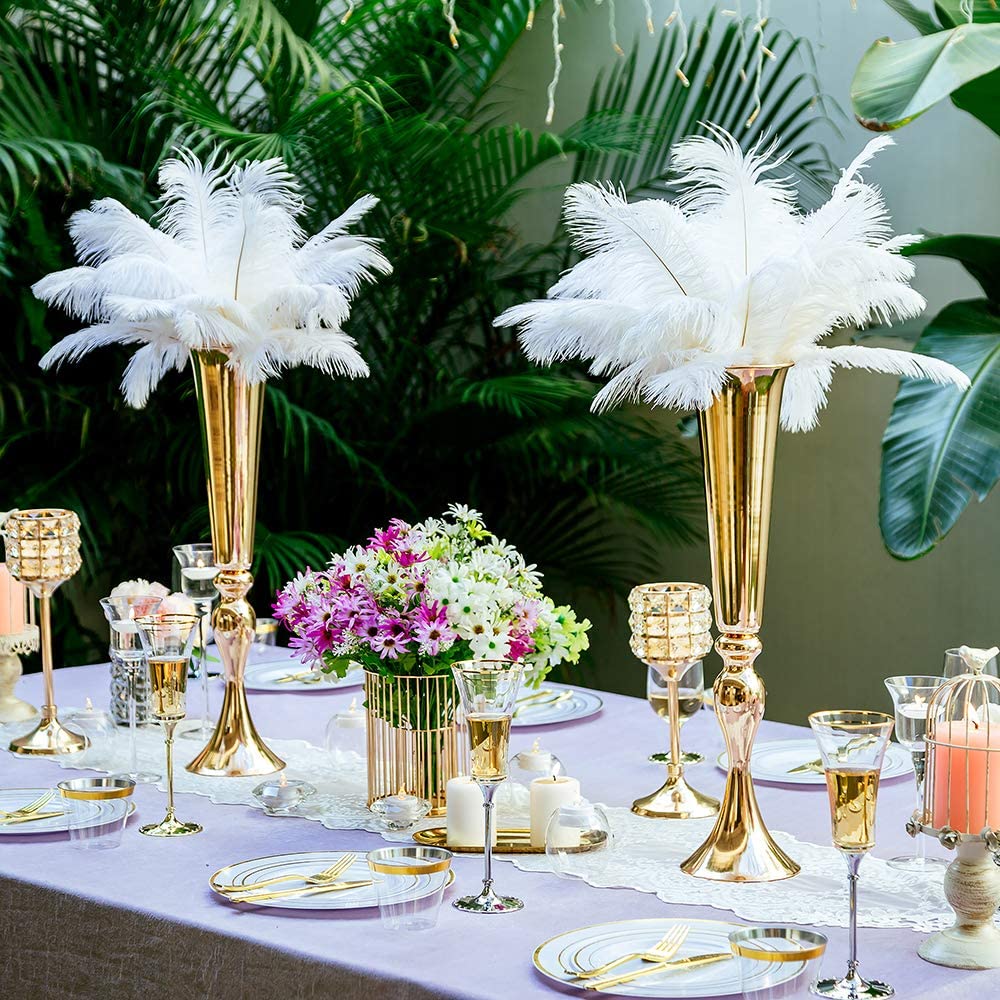 Versatile Metal Wedding Centerpieces Vase