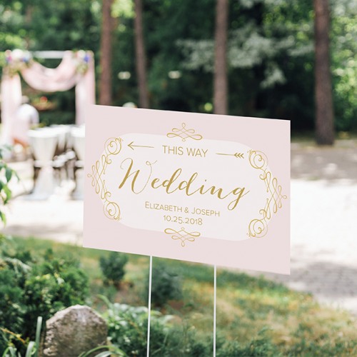 wedding ceremony ideas, wedding ceremony shopping,Personalized Romantic Wedding Sign