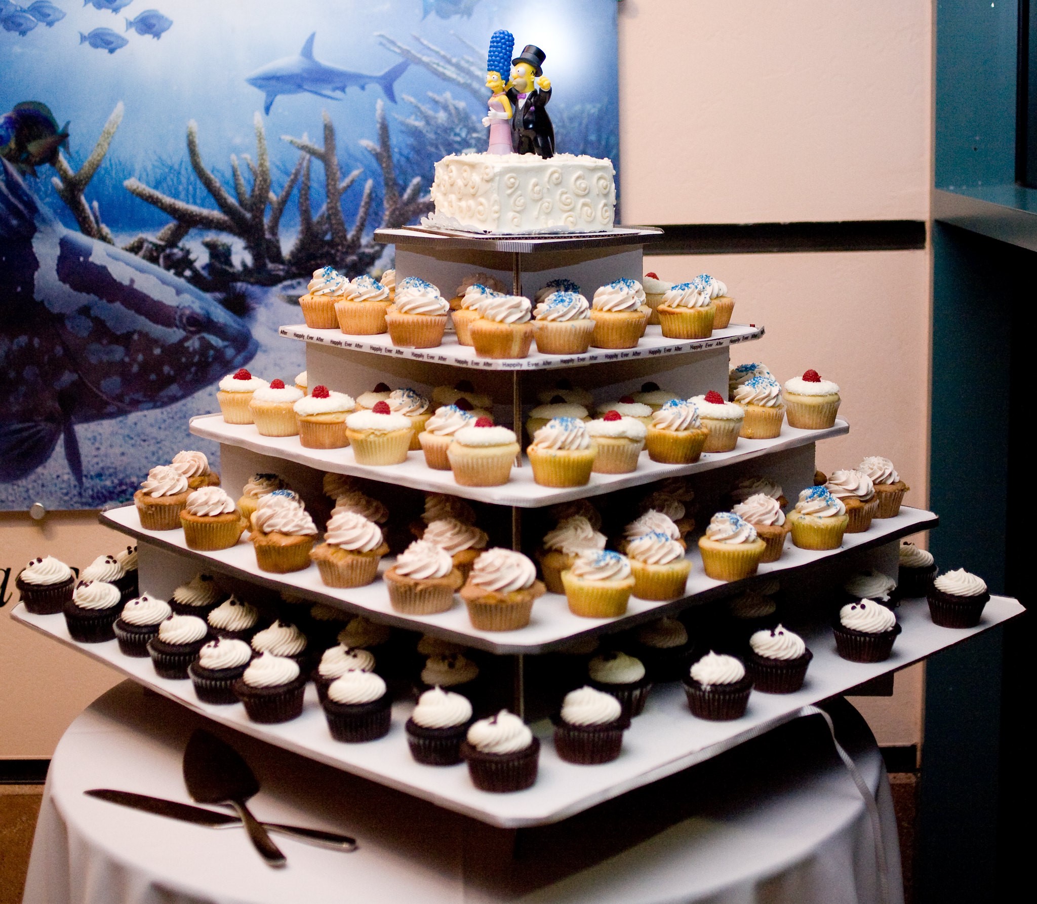 wedding cupcakes, wedding cupcake ideas, tiered cupcakes, wedding dessert ideas