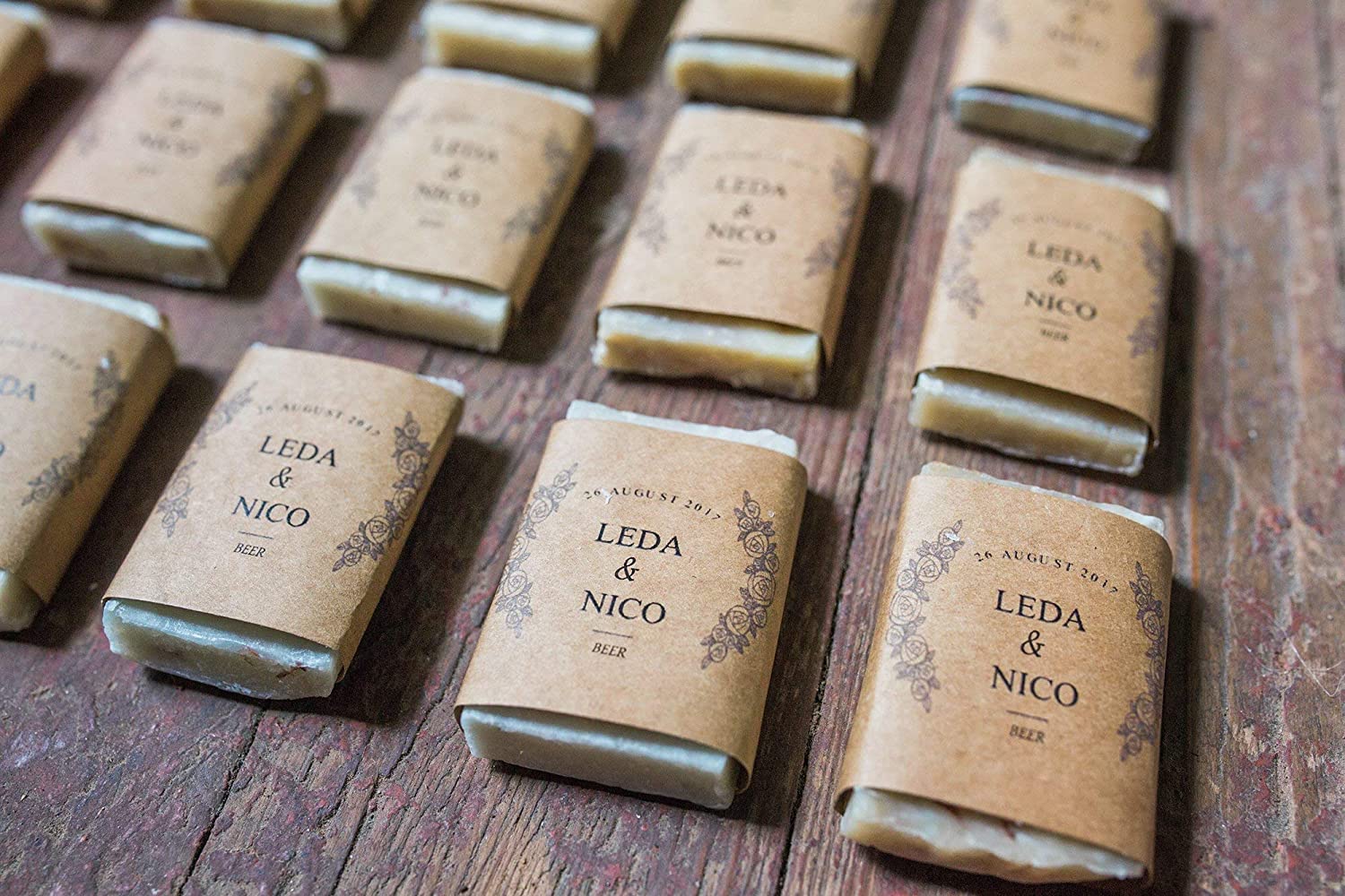 Personalized Soap Wedding Favors