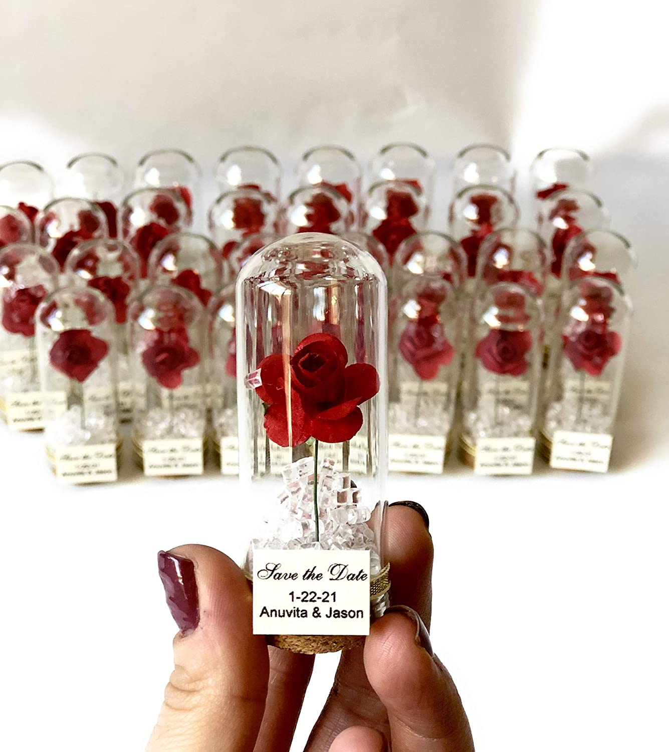 Rose Dome Wedding Favors
