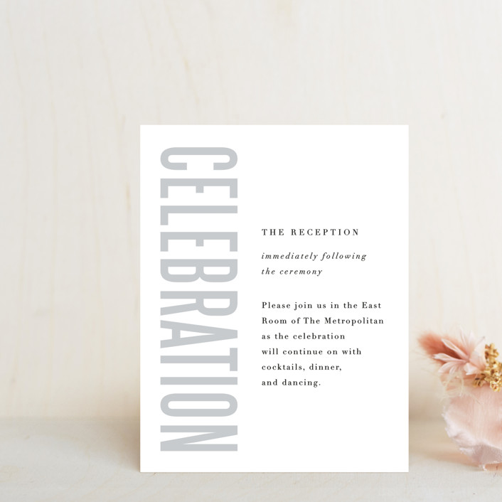 wedding reception invitations, wedding reception cards, wedding reception stationery, Celebration Wedding Reception Cards