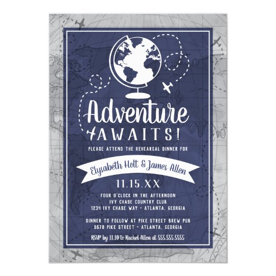 wedding rehearsal dinner invitations, Airplane Rehearsal Dinner Invitation, world traveler rehearsal dinner invitation