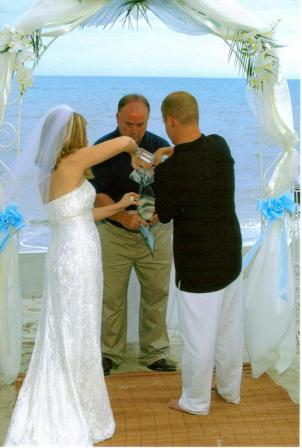wedding sand ceremony, beach wedding sand ceremony