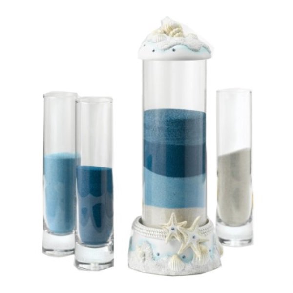 Wedding Sand Ceremony, sand ceremony, Seashell Sand Ceremony Set