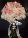 Pretty Pink and Champagne Wedding Bouquet